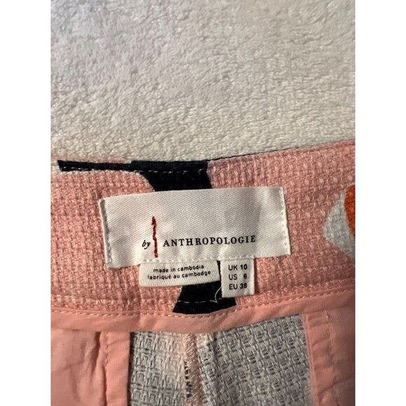 Anthropologie Floral Georgie Scallop Shorts Size 6US - Picture 7 of 12